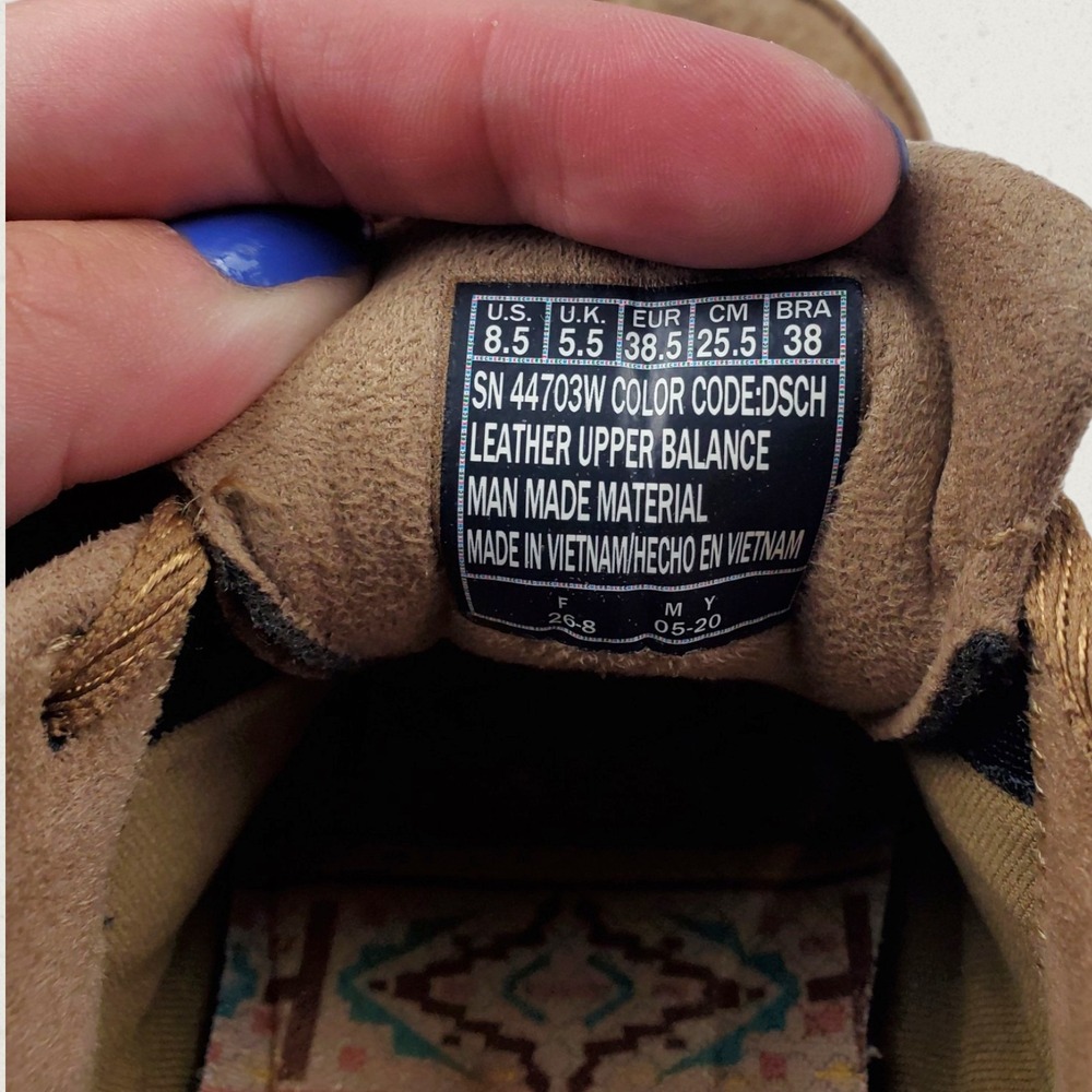 Skechers Wide Fit Tan Suede Sneakers Air-Cooled Memory Foam Low Top Size 8.5 - Picture 9 of 9